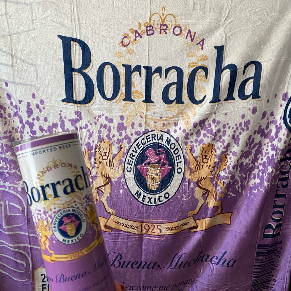 Borracha Purple Tumbler Blanket